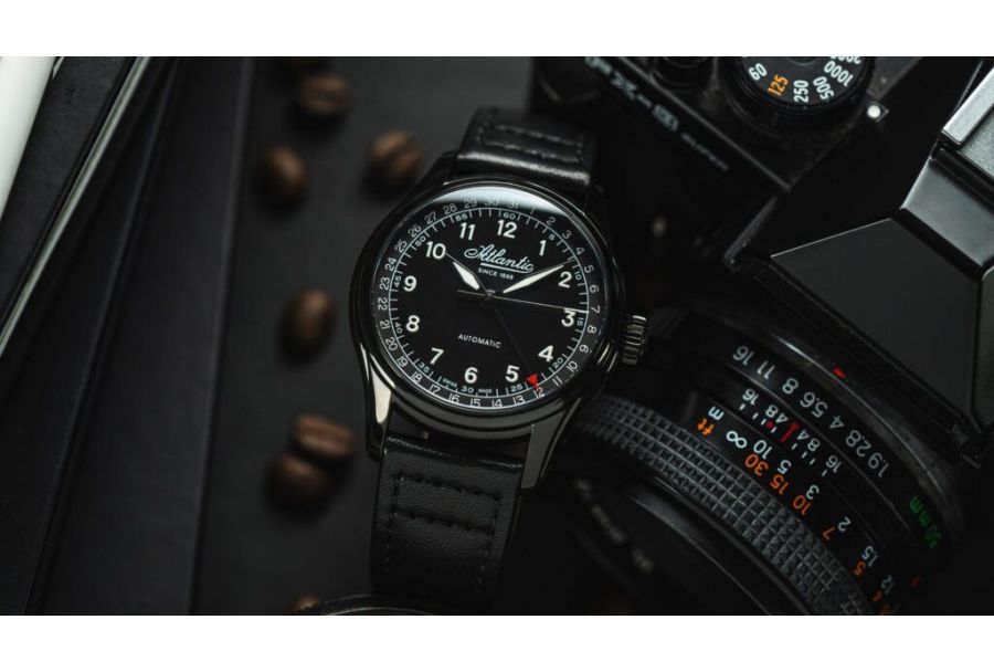 Zegarki Atlantic WORLDMASTER POINTER DATE to klasyk