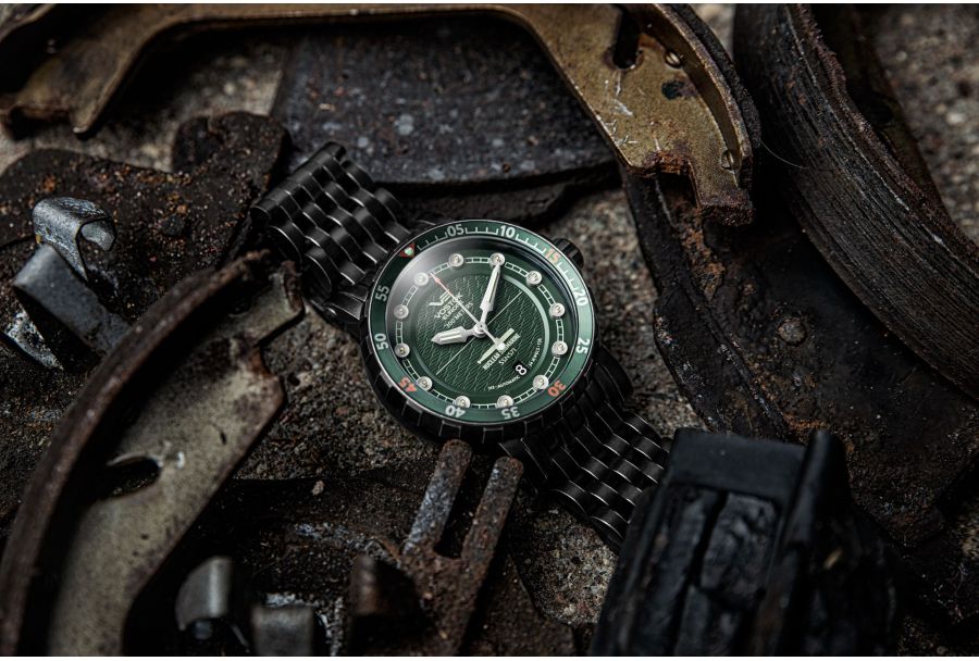 Zegarki Vostok SSN 571 NUCLEAR SUBMARINE z trigalight