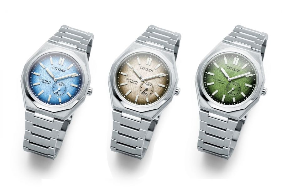 Mocarne zegarki Citizen Zenshin Super Titanium dla mężczyzn
